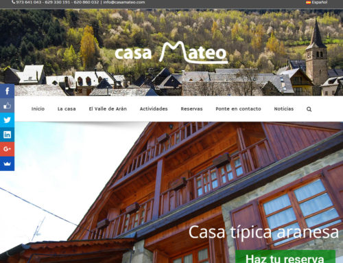 Estrenamos nueva web de Casa Mateo